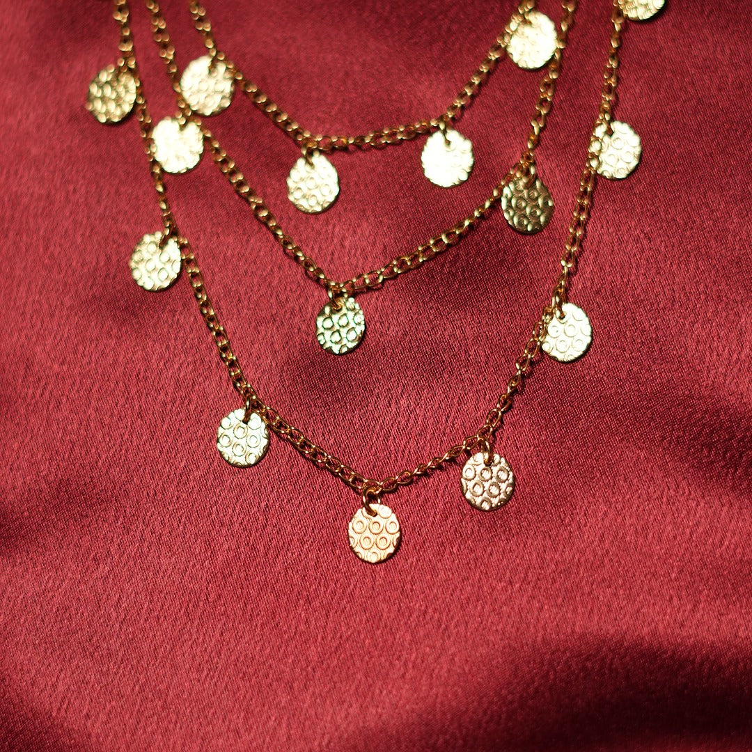 TRAYA KASU NECKLACE