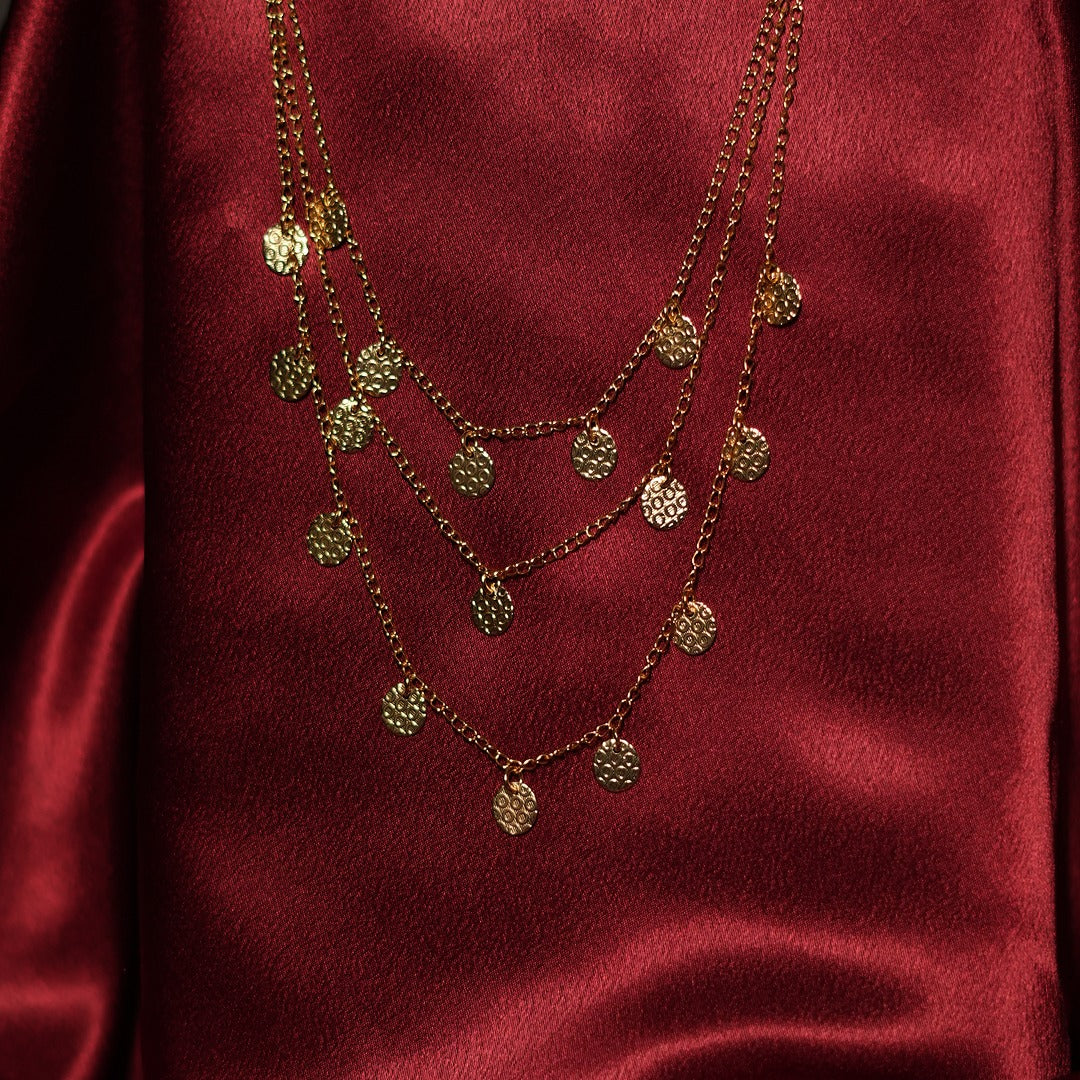 TRAYA KASU NECKLACE
