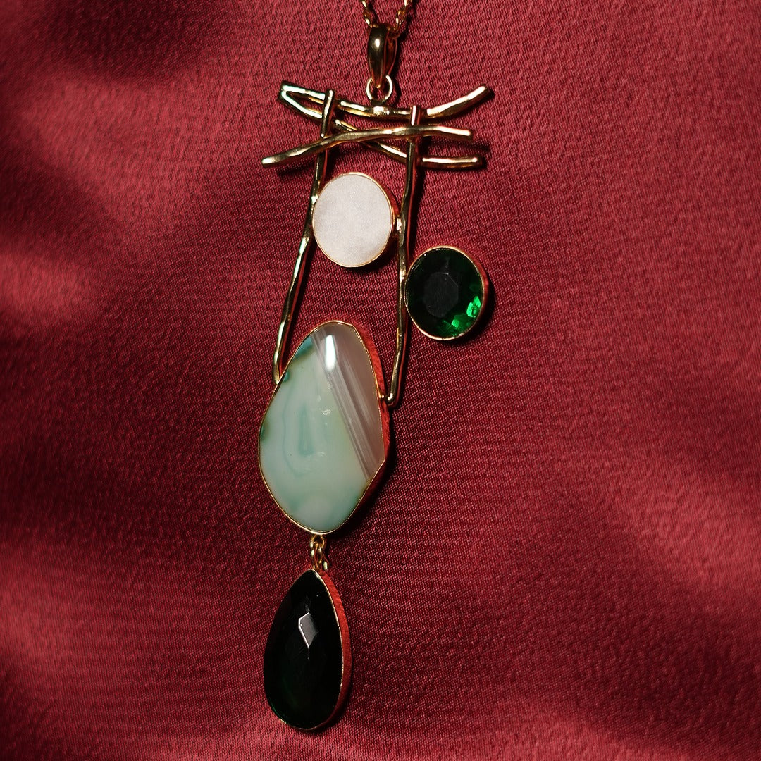 AUREX ASYM NECKLACE